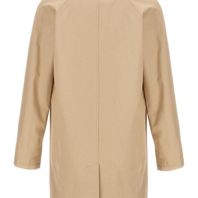 A.P.C. Beige Cotton Coat