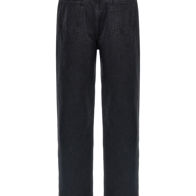 A.P.C. Black Cotton Straight-Leg Jeans