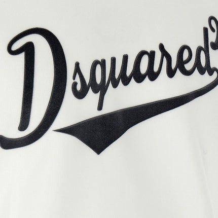 Dsquared² White Cotton Sweatshirt