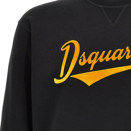Dsquared² Black Cotton Sweatshirt