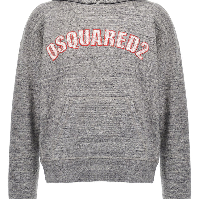 Dsquared² Gray Cotton Sweatshirt