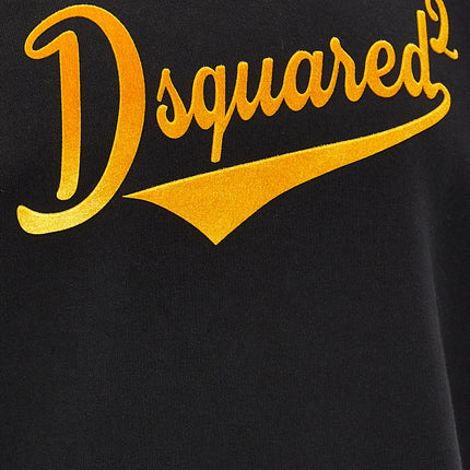 Dsquared² Black Cotton Sweatshirt