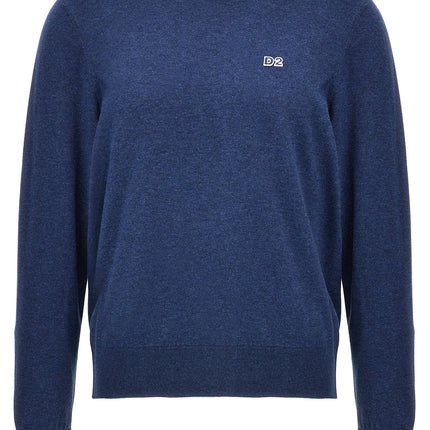 Dsquared² Blue Cotton Cardigan