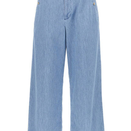 Valentino Garavani Blue Cotton Jeans Denim