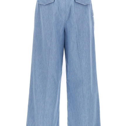 Valentino Garavani Blue Cotton Jeans Denim