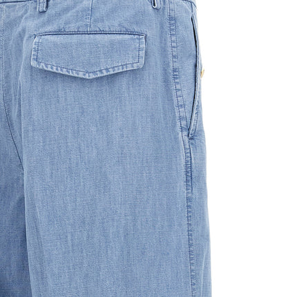 Valentino Garavani Blue Cotton Jeans Denim