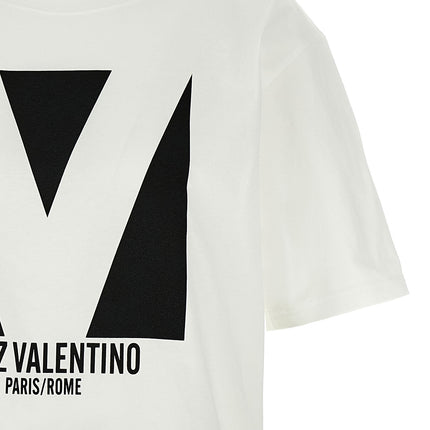Valentino Garavani White Cotton T-Shirt