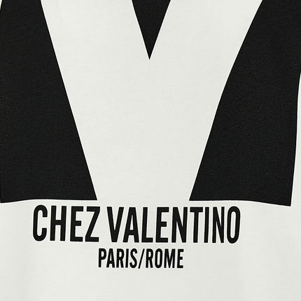 Valentino Garavani White Cotton T-Shirt