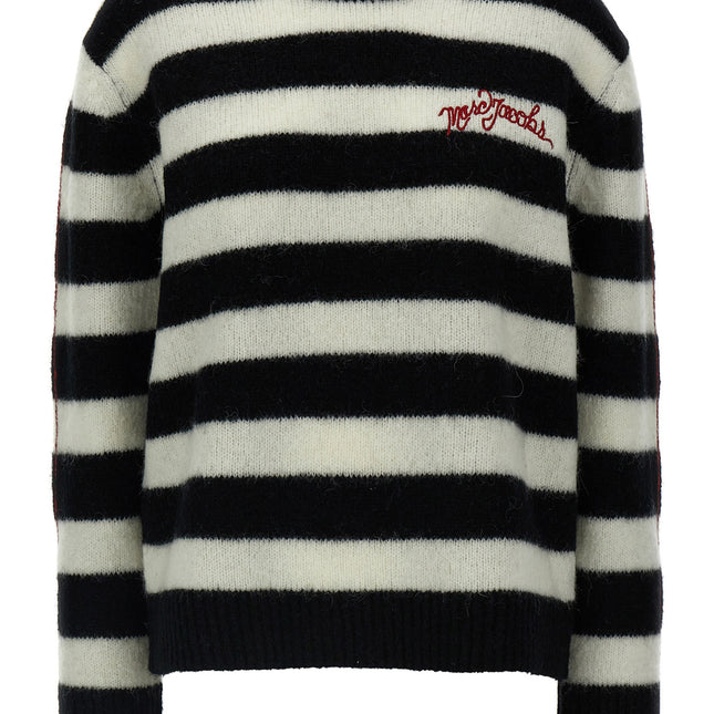 Marc Jacobs Bicolor Wool Cardigan