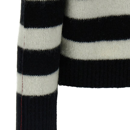 Marc Jacobs Bicolor Wool Cardigan