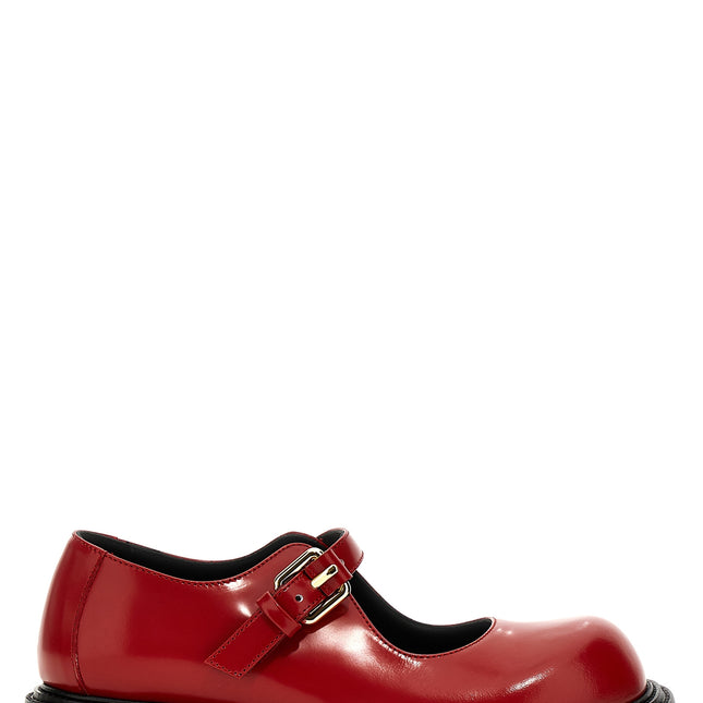 Moschino Multicolor Calfskin Flats