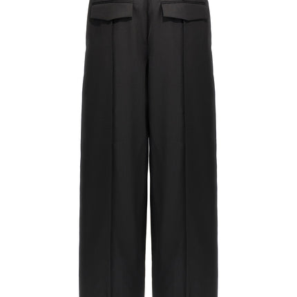 Wardrobe.Nyc Black Wool Casual Pants