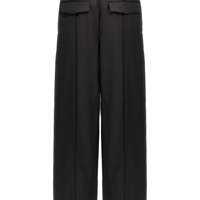 Wardrobe.Nyc Black Wool Casual Pants