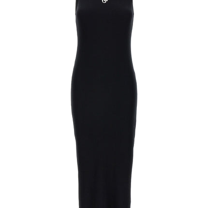 J.W.Anderson Black Cotton Midi Dress