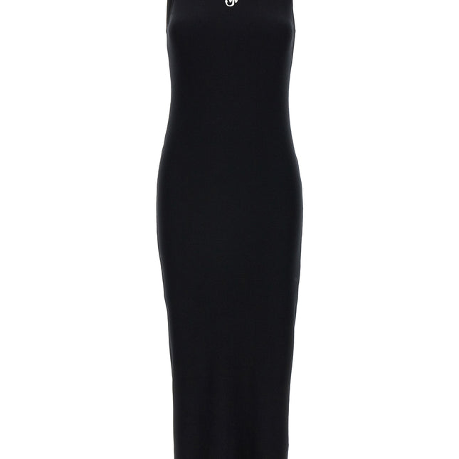J.W.Anderson Black Cotton Midi Dress