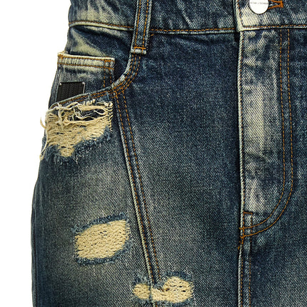 Marc Jacobs Blue Cotton Long Skirt