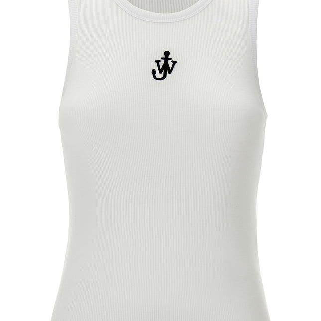 J.W.Anderson Bicolor Cotton Sleeveles T-Shirt