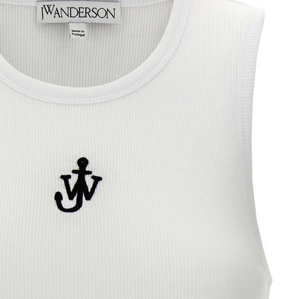 J.W.Anderson Bicolor Cotton Sleeveles T-Shirt