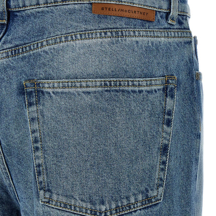 Stella McCartney Blue Cotton Jeans Denim