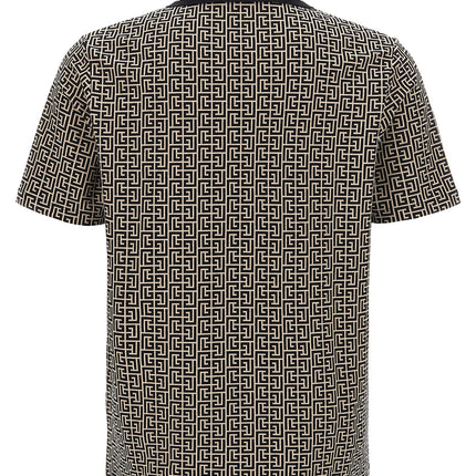 Balmain Bicolor Cotton Polo Shirt