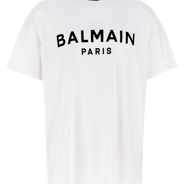 Balmain Bicolor Organic Cotton T-Shirt