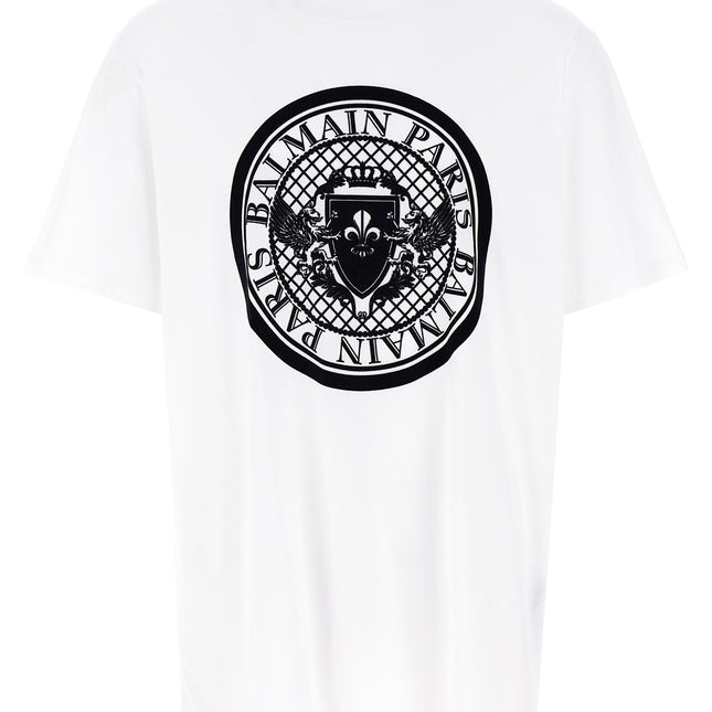 Balmain Bicolor Organic Cotton T-Shirt