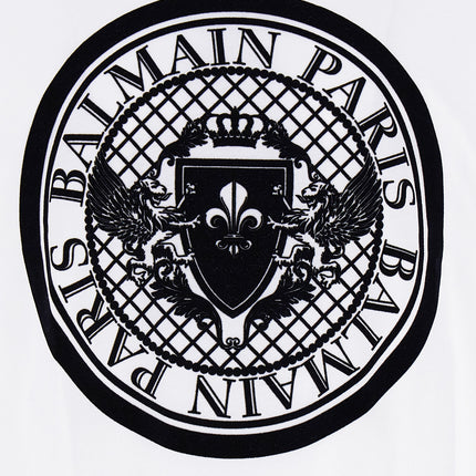 Balmain Bicolor Organic Cotton T-Shirt