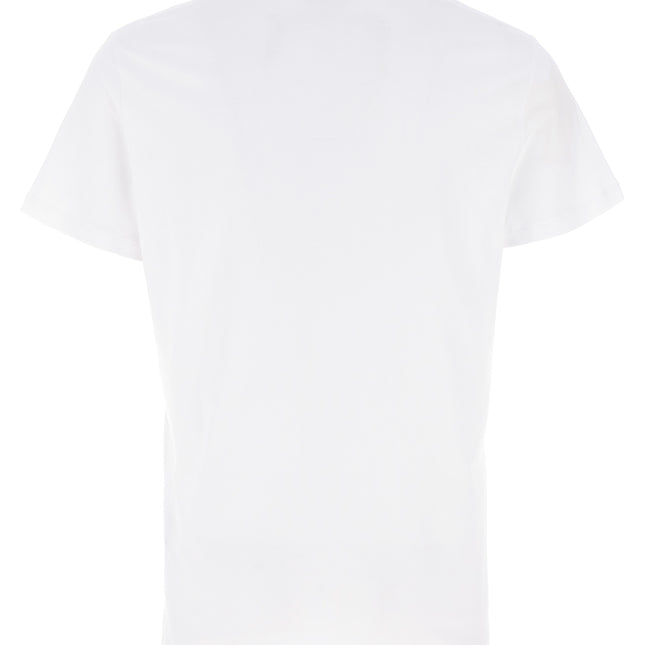 Balmain White Organic Cotton T-Shirt