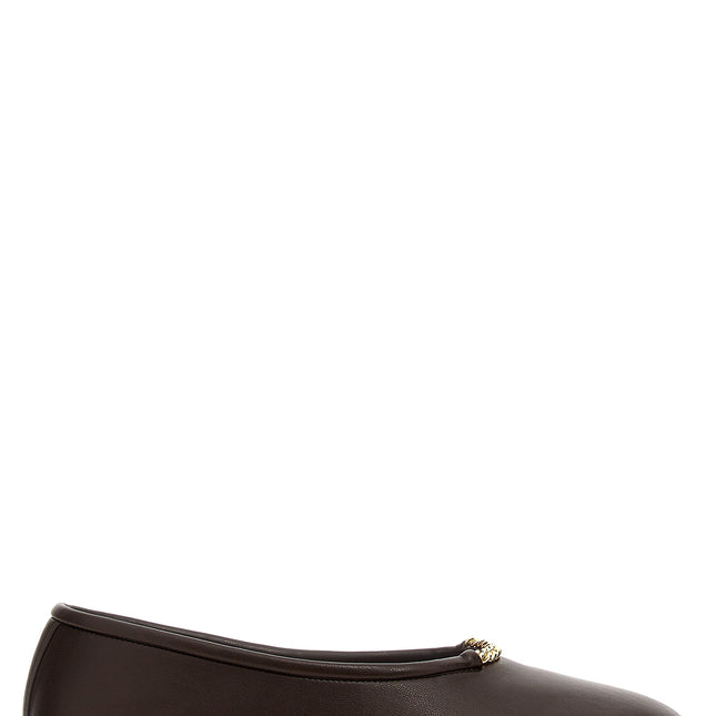 Stella McCartney Brown Polyethylene Ballet Flats