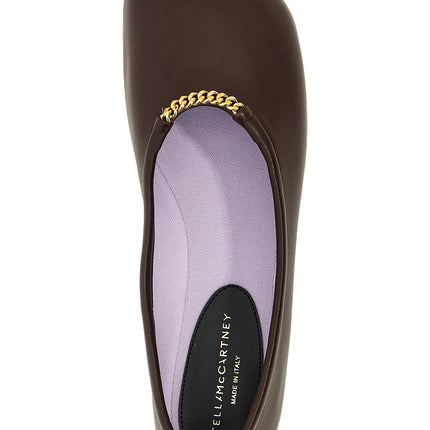 Stella McCartney Brown Polyethylene Ballet Flats