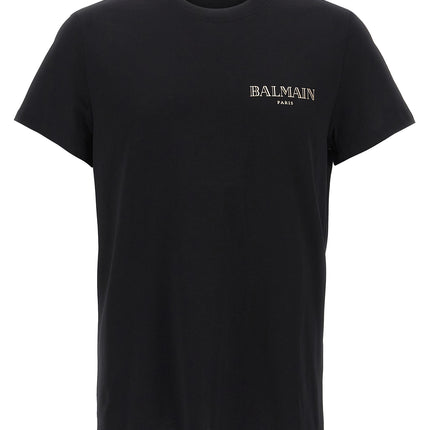 Balmain Black Organic Cotton T-Shirt