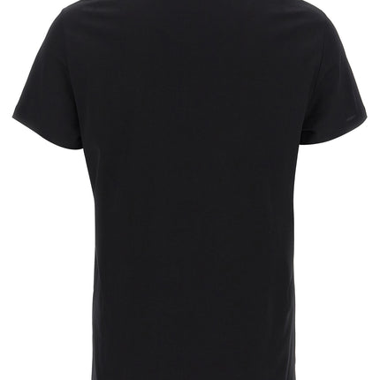 Balmain Black Organic Cotton T-Shirt