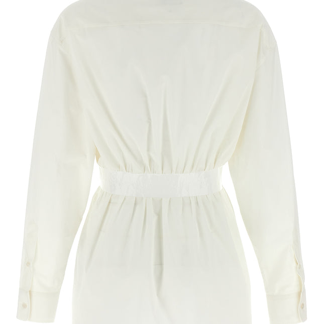 MM6 Maison Margiela White Cotton Blouse