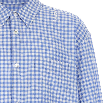 Marni Blue Polyamide Blouse