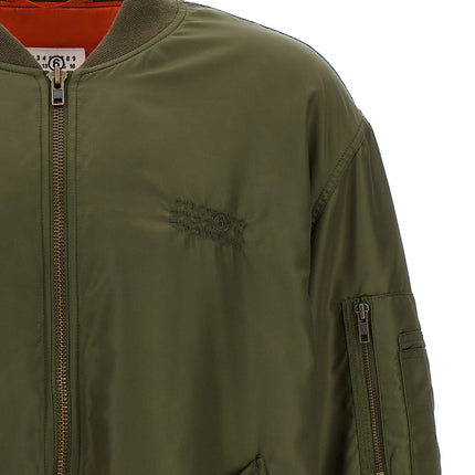 MM6 Maison Margiela Multicolor Polyamide Bomber