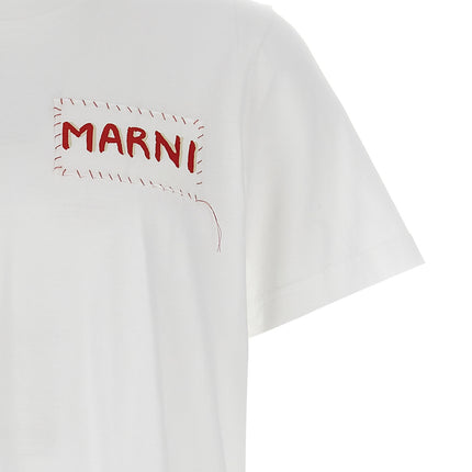 Marni White Cotton T-Shirt