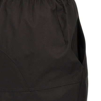 Rick Owens Black Cotton Mini Skirt