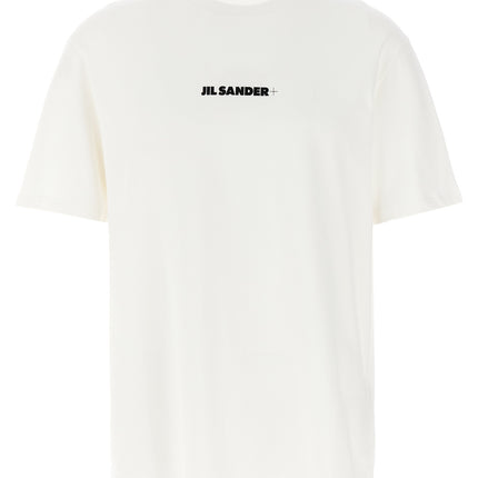 Jil Sander White Cotton T-Shirt