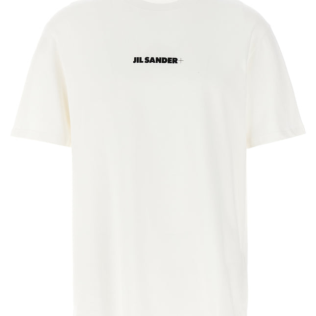 Jil Sander White Cotton T-Shirt
