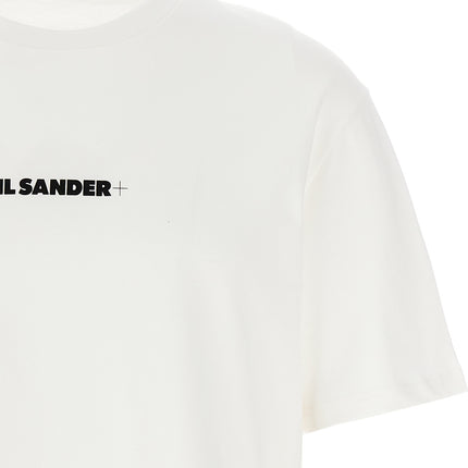 Jil Sander White Cotton T-Shirt