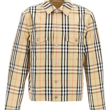 Burberry Beige Cotton Full-Length Jacket