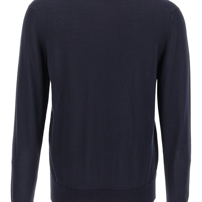 Dolce & Gabbana Blue Silk Cardigan
