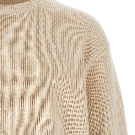 Jil Sander Beige Cotton Cardigan