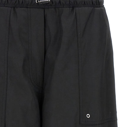The Attico Black Polyester Casual Pants