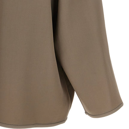 Fear Of God Beige Virgin Wool Full-Length Jacket