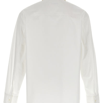 Jil Sander White Cotton Blouse