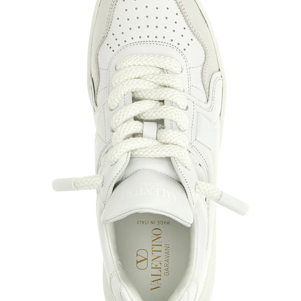 Valentino Garavani White Calfskin Chunky Sneakers