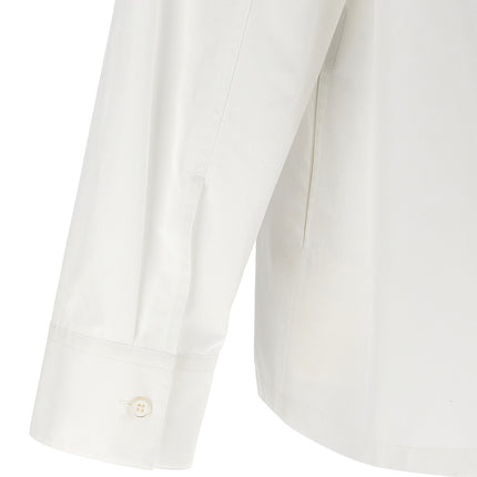 Jil Sander White Cotton Blouse