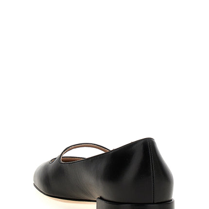 Valentino Garavani Black Calfskin Ballet Flats