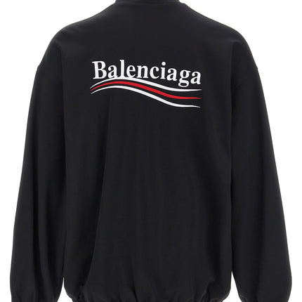 Balenciaga Black Polyamide Sweatshirt